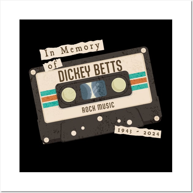 Dickey Betts in memory Wall Art by mnd_Ξkh0s